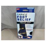 New Miracle Foot Relief Compression and Support Brace