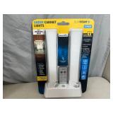 2 New Slim Beam Under Cabinet Rechargeable Lights