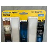 2 New Slim Beam Under Cabinet Rechargeable Lights