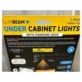 2 New Slim Beam Under Cabinet Rechargeable Lights
