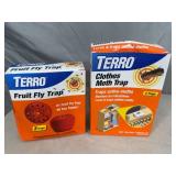New Terro Fruit Fly Traps and Clothes Moth Trap