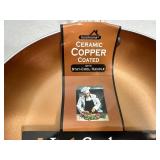 New 5 in 1 Copper Ceramic Coated 9.5 inch Frying Pan