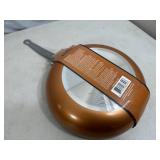 New 5 in 1 Copper Ceramic Coated 9.5 inch Frying Pan