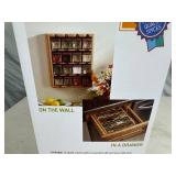 New Kamemstein 16 Jar Bamboo Spice Rack FILLED with Spices