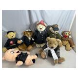 Collectible Texaco Bears, Gund Bialosky Pilot Bear, Etc