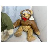 Collectible Texaco Bears, Gund Bialosky Pilot Bear, Etc