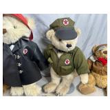 Collectible Texaco Bears, Gund Bialosky Pilot Bear, Etc