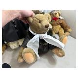 Collectible Texaco Bears, Gund Bialosky Pilot Bear, Etc