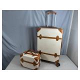 Used Once Suitcase and New Under the Seat Bag
