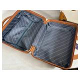 Used Once Suitcase and New Under the Seat Bag