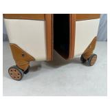 Used Once Suitcase and New Under the Seat Bag