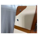 Used Once Suitcase and New Under the Seat Bag