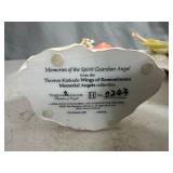 Thomas Kinkade Wings of Remembrance Memorial Angels and Amazing Grace Angel