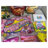 Assorted Candy, Soup Mixes, Dubble Bubble, Cotton Candy, Tootsie Pops, and More
