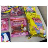 Assorted Candy, Soup Mixes, Dubble Bubble, Cotton Candy, Tootsie Pops, and More