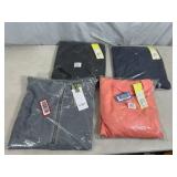 4 New Sweatshirts, 1/4 Zip Sweater - Size 2XL