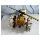 Cast Iron Rain Train Style Lawn Sprinkler