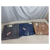 3 New Quarter Zip Sweaters - Size 3XL