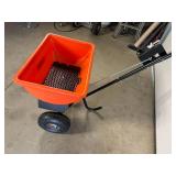 New AgriFab 85 lb Broadcast Lawn / Salt Spreader