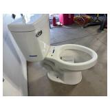 New Aquasource Elongated Bowl Toilet
