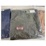 3 New Quarter Zip Sweaters - Size 5XL