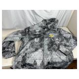 Reebok MN Vikings Zip Up Hooded Sweatshirt - Size 2XL.