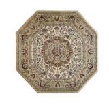 Traditional Octagon 4ft Area Rug $129.99 Retail - Brand New