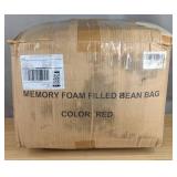 Memory Foam Bean Bag Chair $79.99 Retail - Brand New