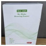 Rechargeable OTC Hearing Aids with Charging Case $130 Retail - Brand New