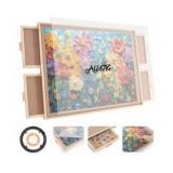 ALL4JIG Rotating Puzzle Board with Drawers $149.99 Retail - Brand New