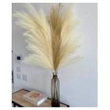 Faux Pampas Grass Decor 4 Piece Set - Brand New