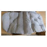 Outdoor Bench Cushions 8pk 41" x 19" Gray $89.99 Retail - Brand New