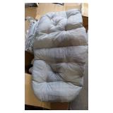Outdoor Bench Cushions 8pk 41" x 19" Gray $89.99 Retail - Brand New