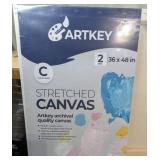 Artkey 2pc Canvas 36" x 48"