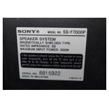 Sony SS-F7000P Tower Speakers
