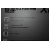 Hawk Motorcycle Bluetooth Headset