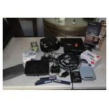 Assorted Electronics - Boombox, Paper Shredder, HDMI Splitter, RAM, Signal PreAmp