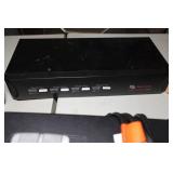 Assorted Electronics - Boombox, Paper Shredder, HDMI Splitter, RAM, Signal PreAmp