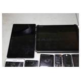 Assorted Tablets and Smartphones for Parts