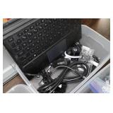 Assorted USB Cables, Wall Bricks, Car Adapters