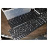 Assorted Keyboards and Computer Mouse