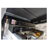 Audio Component Rack with Rack Mount Units - Rane, Behringer, Elin, BGW