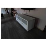 White Wood Entertainment Center