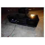 BDi USA Executive Media Console - Glass Top and Doors