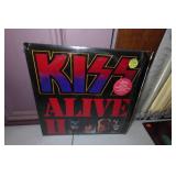 KISS Alive II Vinyl Record Album