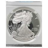 2012W PROOF AMERICAN SILVER EAGLE NGC PF69 ULTRA CAMEO