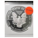 2012W PROOF AMERICAN SILVER EAGLE NGC PF69 ULTRA CAMEO