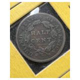 1835 US CLASSIC HEAD HALF CENT