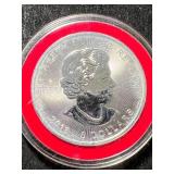 2016 CANADIAN SUPERMAN 1 TROY OZ .9999 FINE SILVER IN AIRTITE