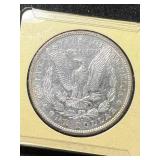 1881-S US MORGAN SILVER DOLLAR IN CASE